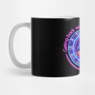 Back to the future clock Mug